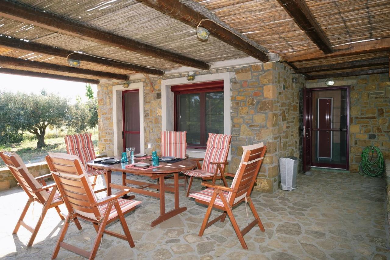 Limnos Stone House Villa Kalliopi Bagian luar foto
